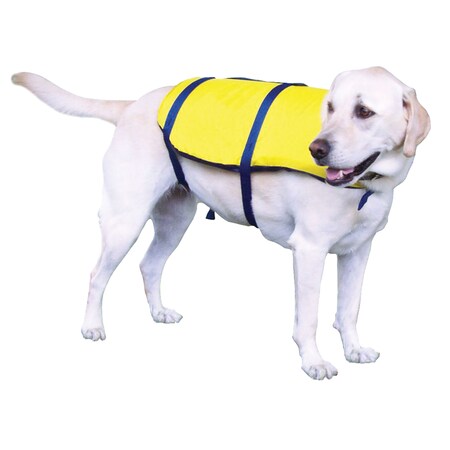 Onyx Onyx 157000-300-050-12 Nylon Pet Vest - XL, Yellow with Navy 157000-300-050-12